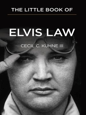 cover image of The Little Book of Elvis Law
